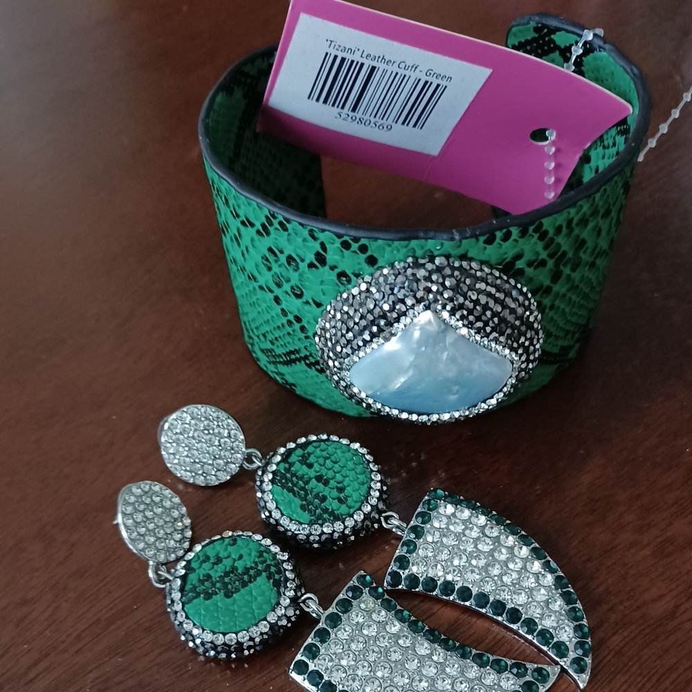 Sassy Jones Tizani Leather Cuff